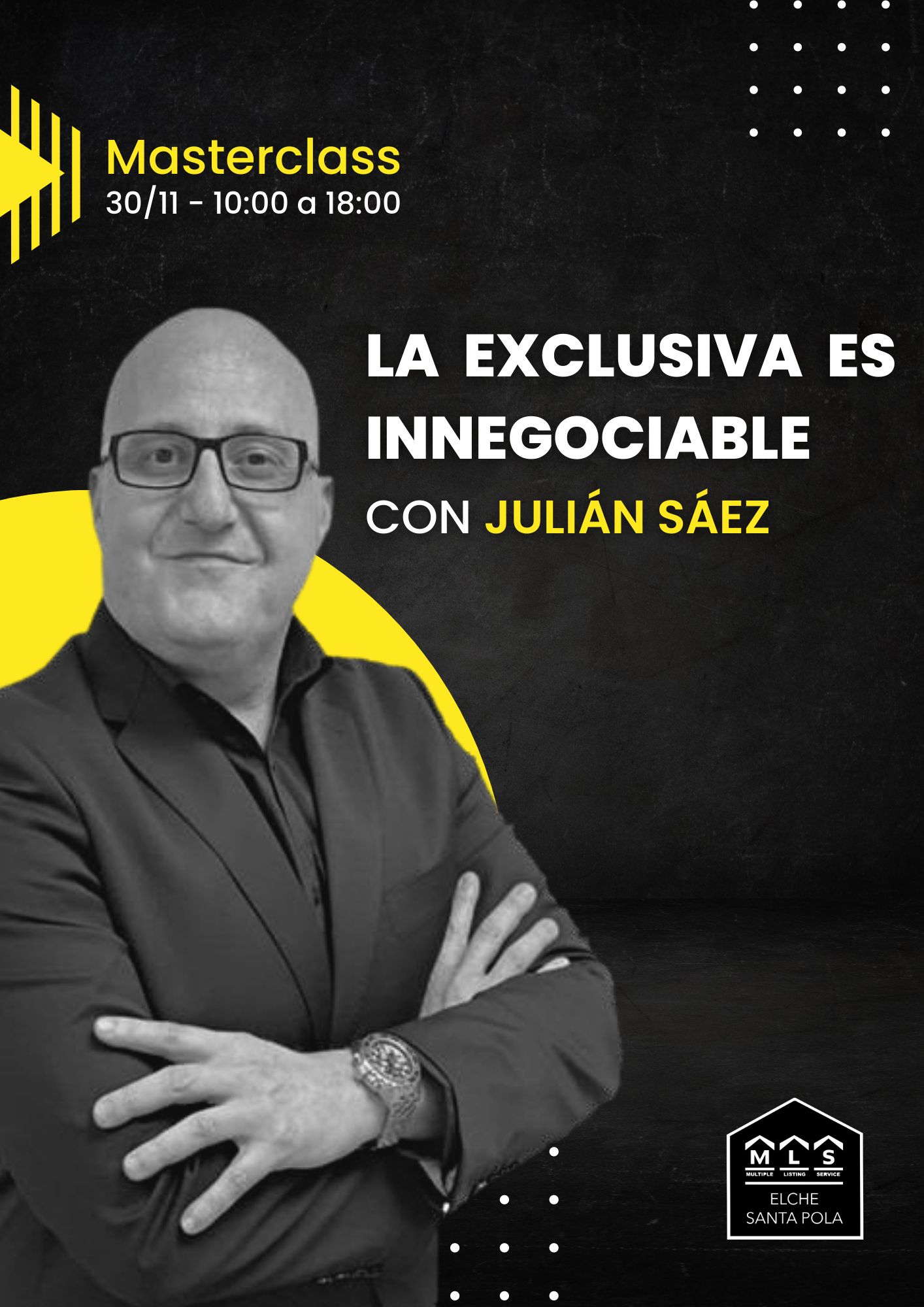 FORMACIÓN CON JULIÁN SÁEZ - LA EXCLUSIVA ES INNEGOCIABLE